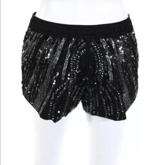 RORY BECA SEQUIN & BEADED SHORTS SIZE SMALL - Picture 5 of 8
